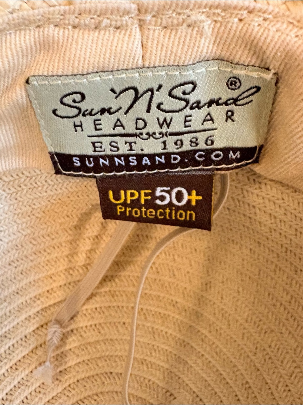 Sun And Sand Rainbow Trim Straw Sun Hat - Picture 4 of 6